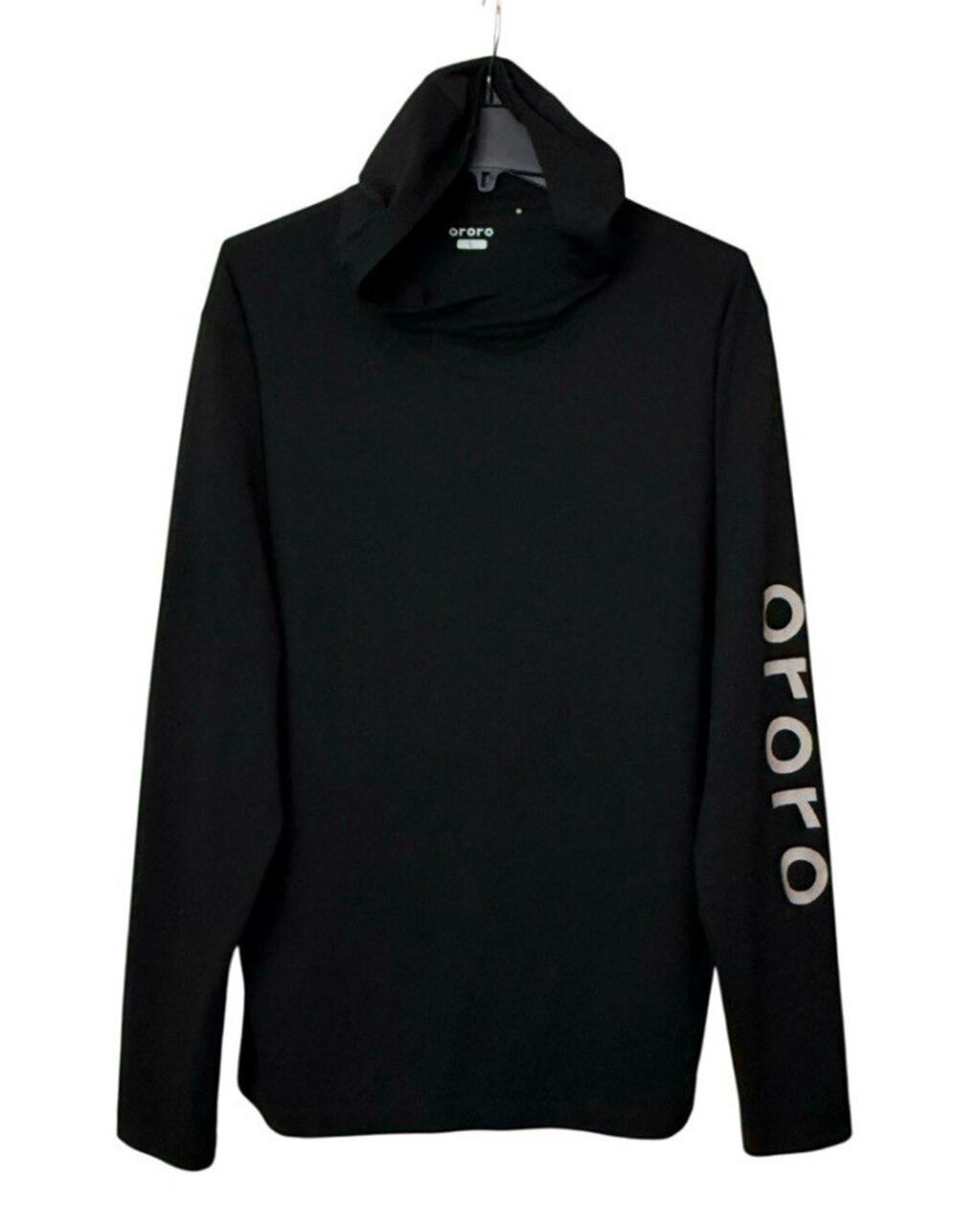 Ororo Hoodie Mens Large Black Pullover Quick Dry Unisex Athleisure